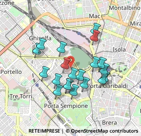 Mappa Via Messina, 20100 Milano MI, Italia (0.769)