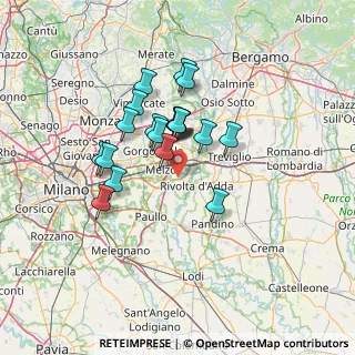 Mappa Via Lombardia, 20060 Truccazzano MI, Italia (10.7645)