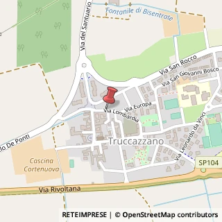 Mappa Via Sant'Erasmo, 23, 20060 Truccazzano, Milano (Lombardia)