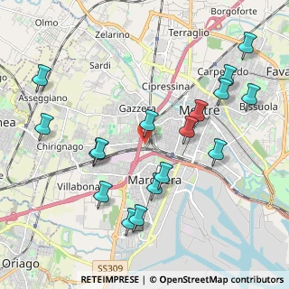 Mappa Via Pasquale Stanislao Mancini, 30174 Venezia VE, Italia (2.24294)