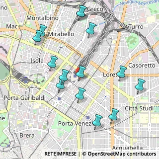Mappa Piazza Luigi di Savoia, 20124 Milano MI, Italia (1.11429)