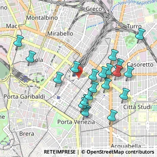 Mappa Piazza Luigi di Savoia, 20124 Milano MI, Italia (1.0005)