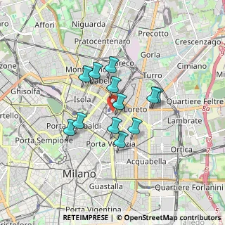 Mappa Piazza Luigi di Savoia, 20124 Milano MI, Italia (1.27917)