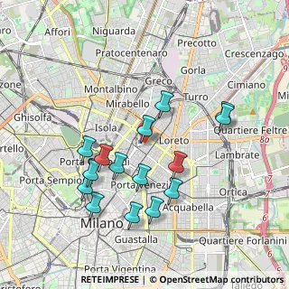 Mappa Piazza Luigi di Savoia, 20124 Milano MI, Italia (1.84467)