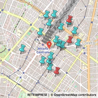 Mappa Piazza Luigi di Savoia, 20124 Milano MI, Italia (0.453)