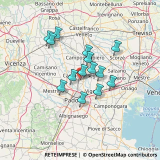 Mappa Via Amerigo Vespucci, 35011 Campodarsego PD, Italia (11.06286)