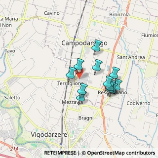 Mappa Via Amerigo Vespucci, 35011 Campodarsego PD, Italia (1.40417)