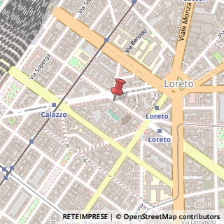 Mappa Via Giovanni Pierluigi da Palestrina, 13, 20124 Milano, Milano (Lombardia)