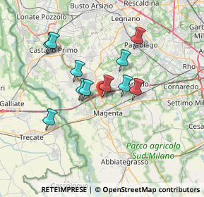 Mappa 20010 Marcallo con Casone MI, Italia (5.80636)