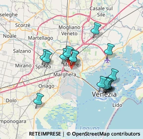 Mappa 30172 Mestre VE, Italia (6.68625)