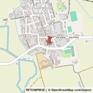 Mappa Via Vittorio Emanuele III, 18, 28060 Casaleggio Novara, Novara (Piemonte)