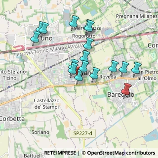 Mappa Via Silvio Pellico, 20018 Sedriano MI, Italia (1.80118)