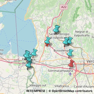 Mappa Via Isidora, 37017 Lazise VR, Italia (7.86667)