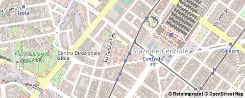 Mappa Milan