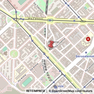 Mappa Corso Sempione, 72, 20154 Milano, Milano (Lombardia)
