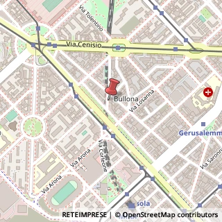 Mappa Via Fratelli Salvioni, 6, 20154 Milano, Milano (Lombardia)
