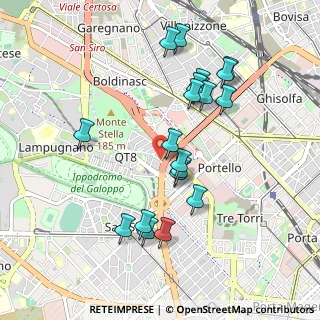 Mappa Via Giovanni Boine, 20148 Milano MI, Italia (0.928)