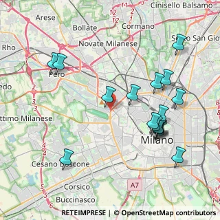 Mappa Via Giovanni Boine, 20148 Milano MI, Italia (4.30353)