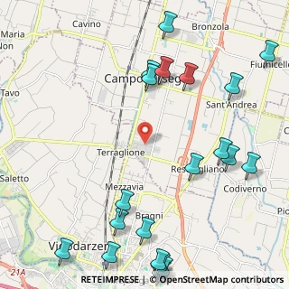 Mappa Via Cristoforo Colombo, 35011 Campodarsego PD, Italia (2.989)