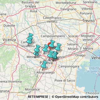 Mappa Via Cristoforo Colombo, 35011 Campodarsego PD, Italia (9.32818)