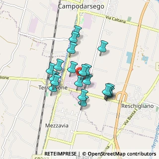 Mappa Via Cristoforo Colombo, 35011 Campodarsego PD, Italia (0.6765)