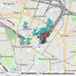 Mappa Via Giuseppe, 20124 Milano MI, Italia (0.46)