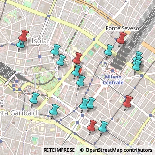Mappa Via Giuseppe, 20124 Milano MI, Italia (0.6095)