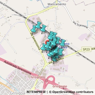 Mappa Via Tretti Marotti, 36040 Grisignano di Zocco VI, Italia (0.21667)