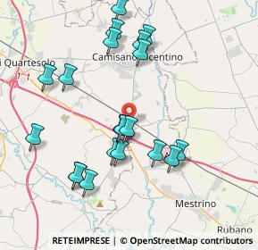 Mappa Via Tretti Marotti, 36040 Grisignano di Zocco VI, Italia (3.9215)