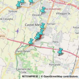 Mappa Via Guglielmo Marconi, 25020 Flero BS, Italia (2.16273)