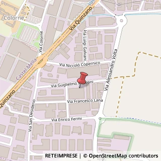Mappa Via Guglielmo Marconi, 30, 25020 Flero, Brescia (Lombardia)
