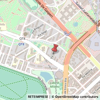 Mappa Via Vesio, 14, 20148 Milano, Milano (Lombardia)