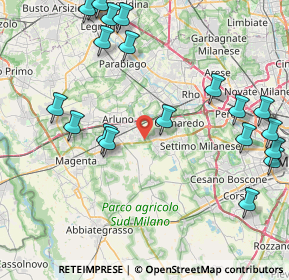 Mappa Via Padre Pio, 20018 Sedriano MI, Italia (10.414)