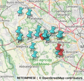 Mappa Via Padre Pio, 20018 Sedriano MI, Italia (5.864)