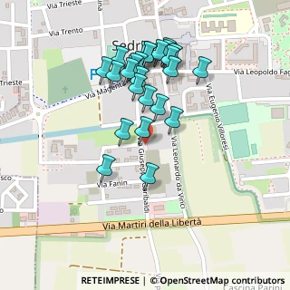 Mappa Via Giuseppe Garibaldi, 20018 Sedriano MI, Italia (0.22148)