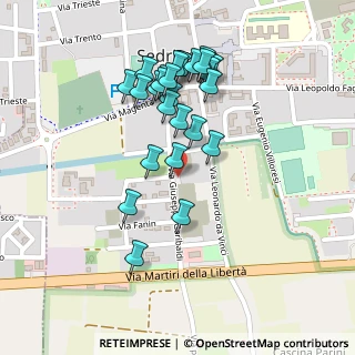Mappa Via Giuseppe Garibaldi, 20018 Sedriano MI, Italia (0.22222)