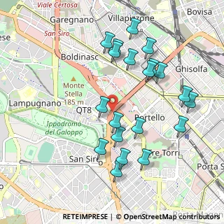 Mappa Viale Renato Serra, 20148 Milano MI, Italia (1.0065)