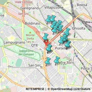 Mappa Viale Renato Serra, 20148 Milano MI, Italia (0.7815)