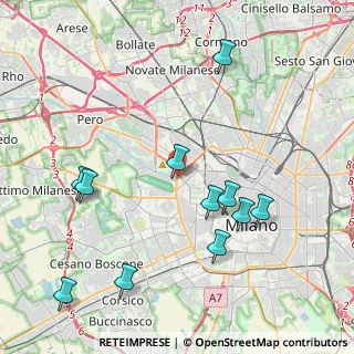 Mappa Viale Renato Serra, 20148 Milano MI, Italia (4.48364)