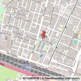 Mappa Via Sernaglia, 13, 30171 Venezia, Venezia (Veneto)