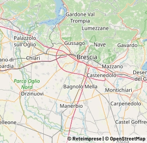 Mappa 25126 Flero BS, Italia (9.549)