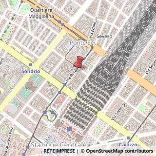 Mappa Via Ponte Seveso, 30, 20125 Milano, Milano (Lombardia)