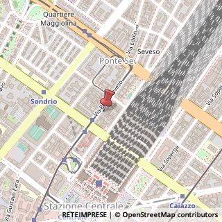 Mappa Via Ponte Seveso, 26, 20155 Milano, Milano (Lombardia)