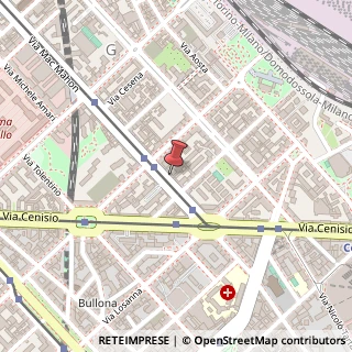 Mappa Via Mac Mahon, 12, 20155 Milano, Milano (Lombardia)
