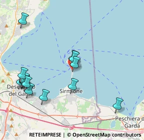 Mappa Viale Guglielmo Marconi, 25019 Sirmione BS, Italia (4.485)