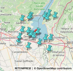 Mappa Viale Guglielmo Marconi, 25019 Sirmione BS, Italia (12.3495)