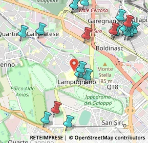Mappa Via Giulio Natta, 20151 Milano MI, Italia (1.3145)