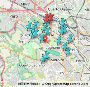Mappa Via Giulio Natta, 20151 Milano MI, Italia (1.459)