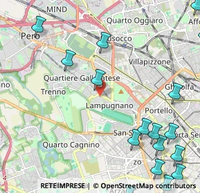 Mappa Via Giulio Natta, 20151 Milano MI, Italia (3.28778)