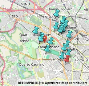 Mappa Via Giulio Natta, 20151 Milano MI, Italia (1.59778)
